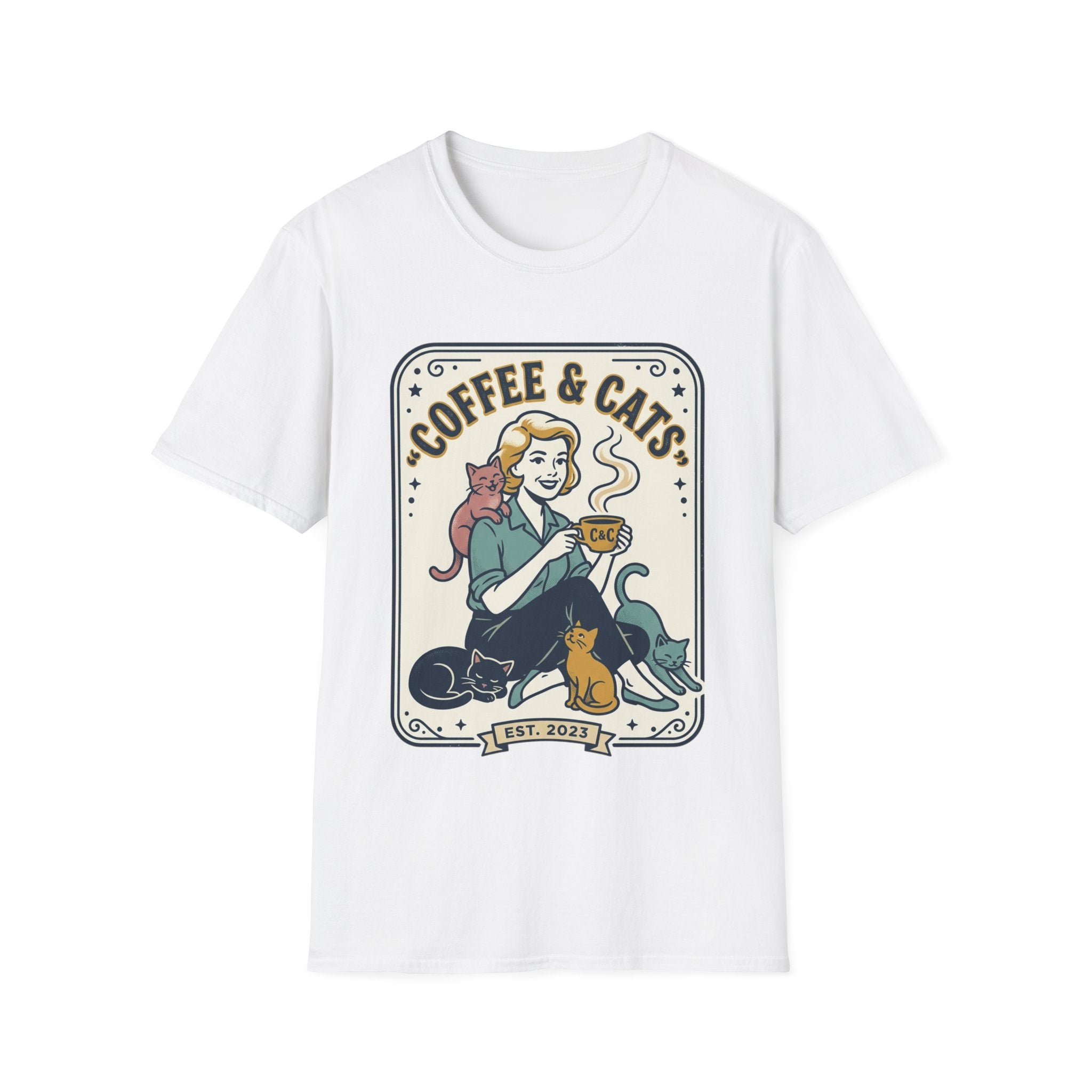Coffee and Cats T-Shirt