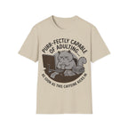 Capable of adulting (sitting at desk) T-Shirt
