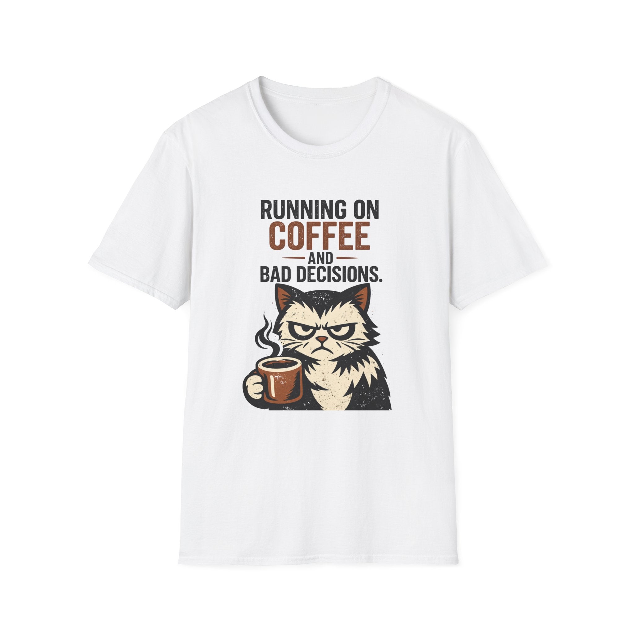 Running On Coffee and Bad Decisions T-Shirt