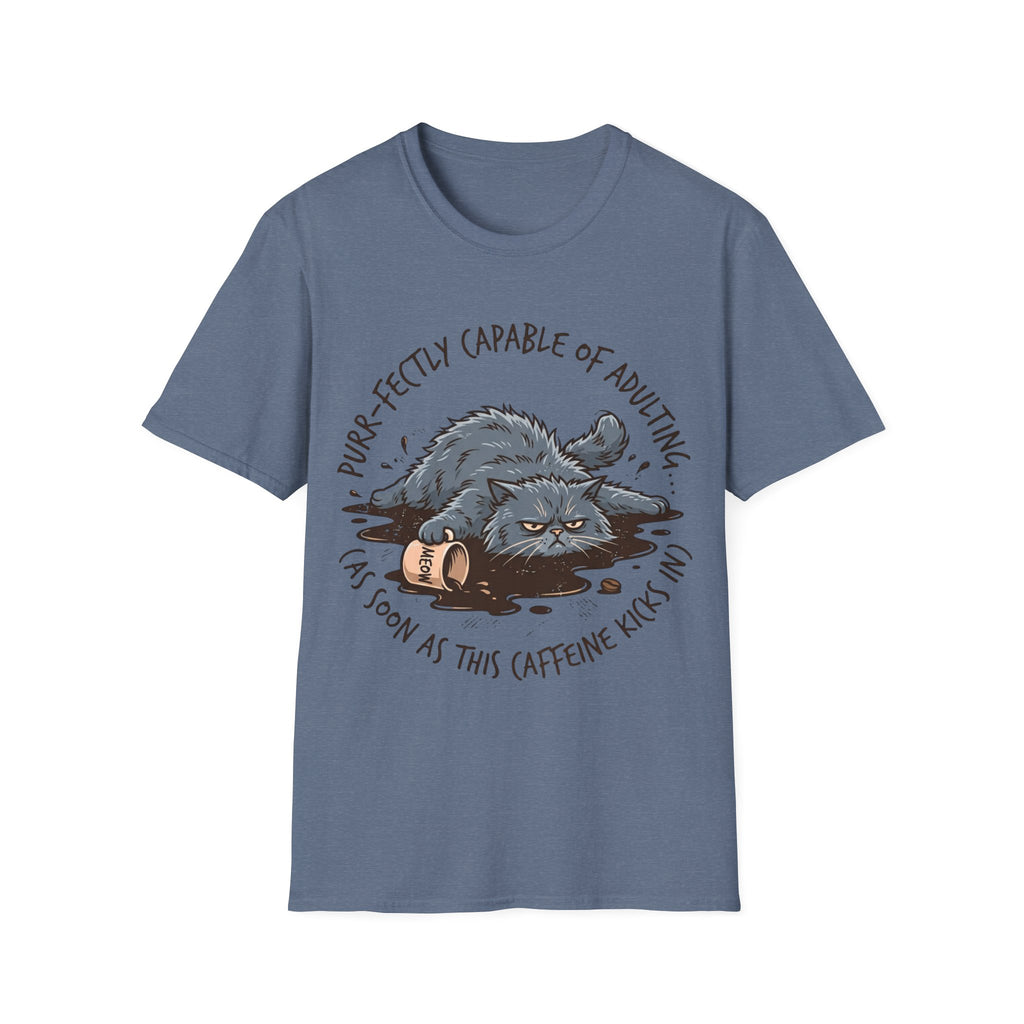 Capable of adulting (lying in coffee) T-Shirt