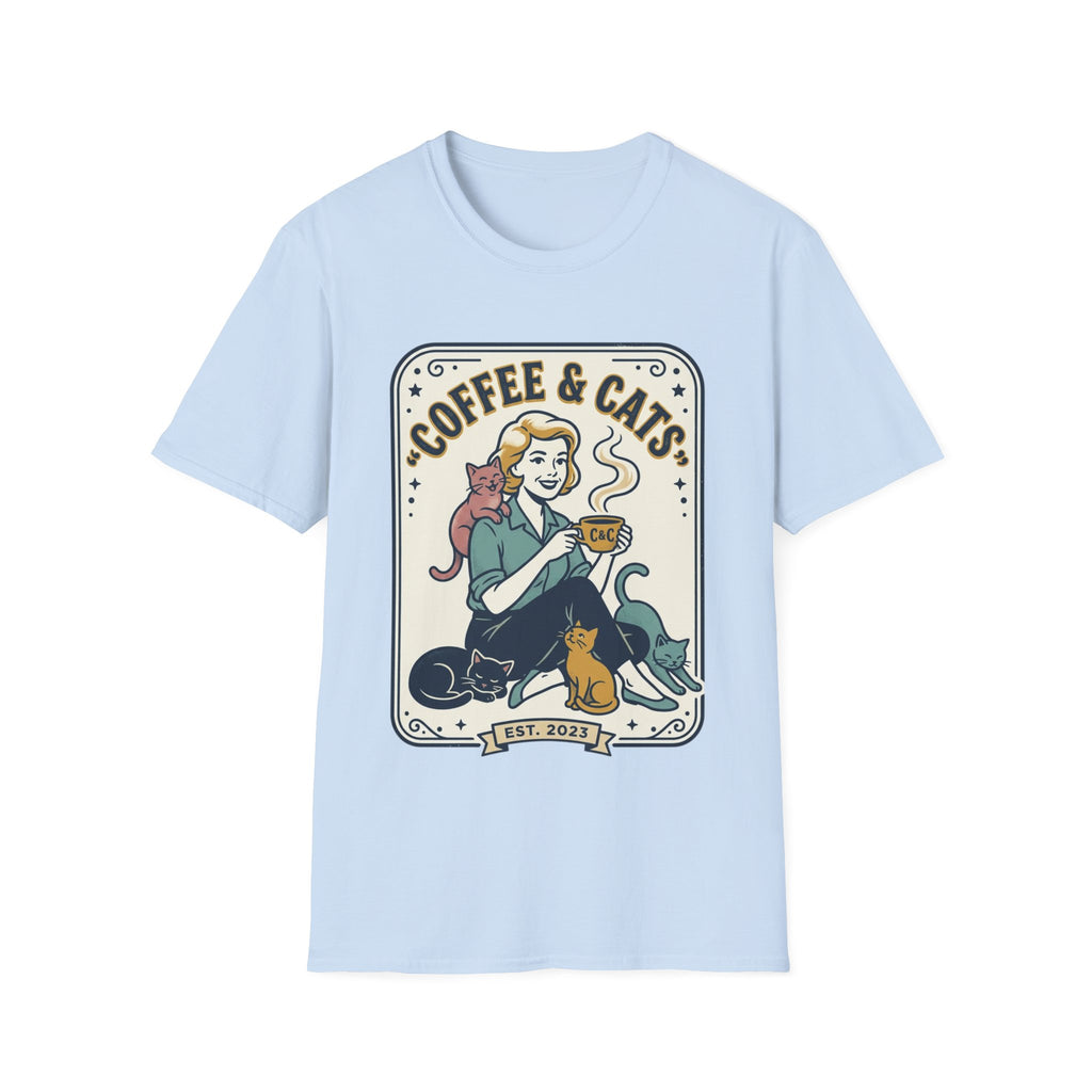 Coffee and Cats T-Shirt