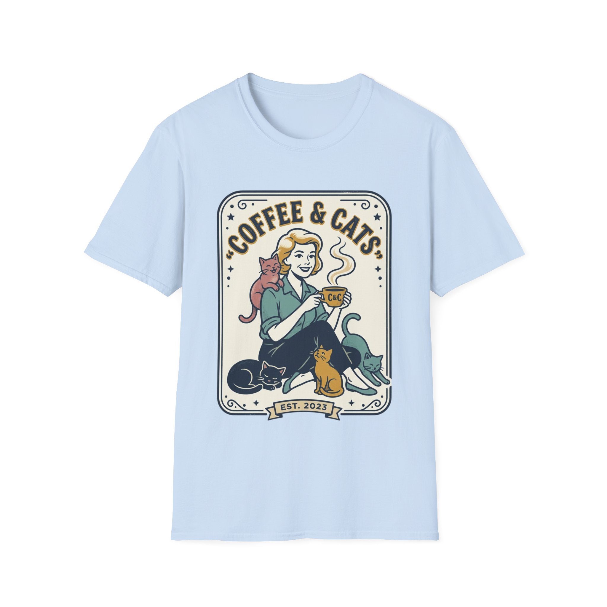 Coffee and Cats T-Shirt