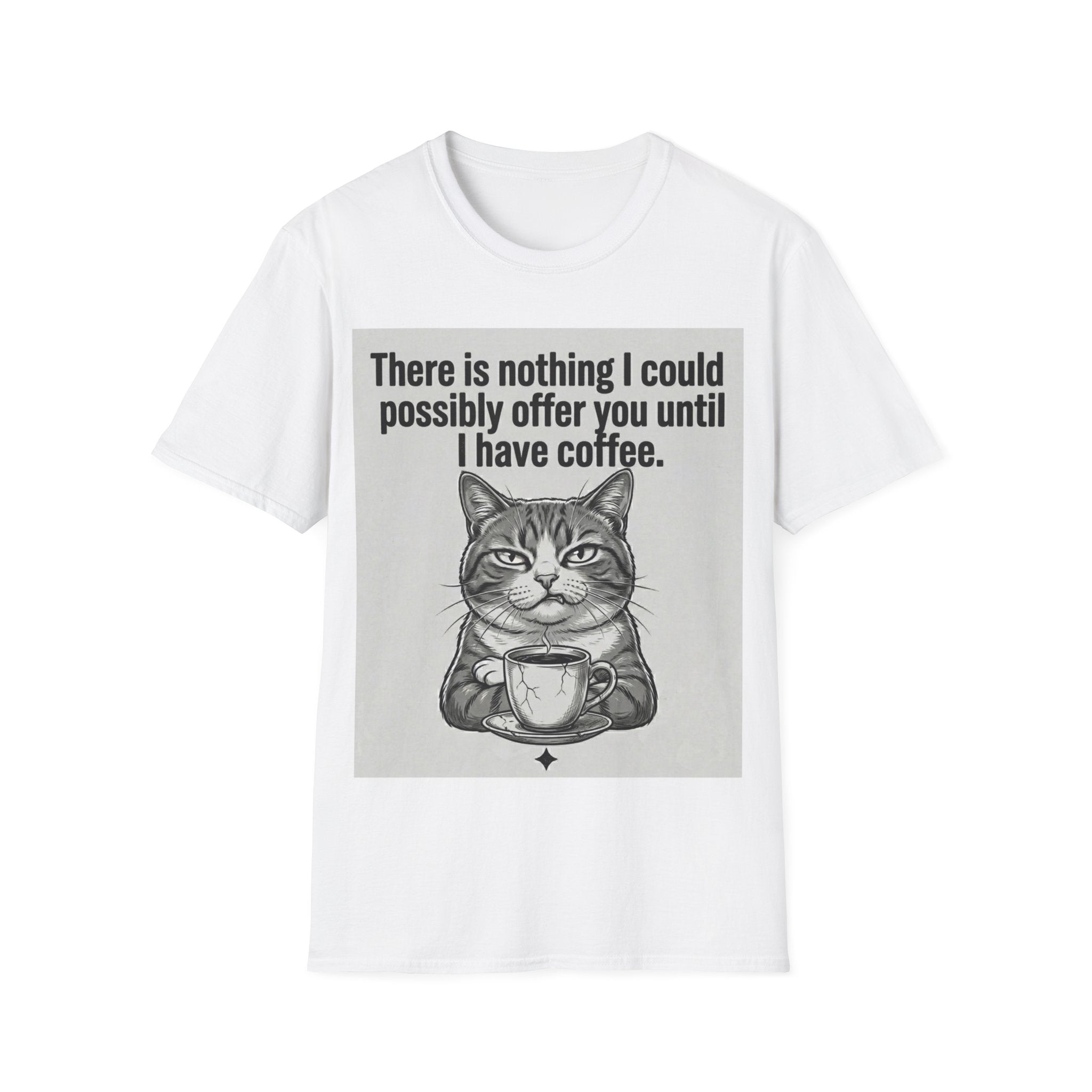 Nothing I could possibly offer you until I have coffee T-Shirt