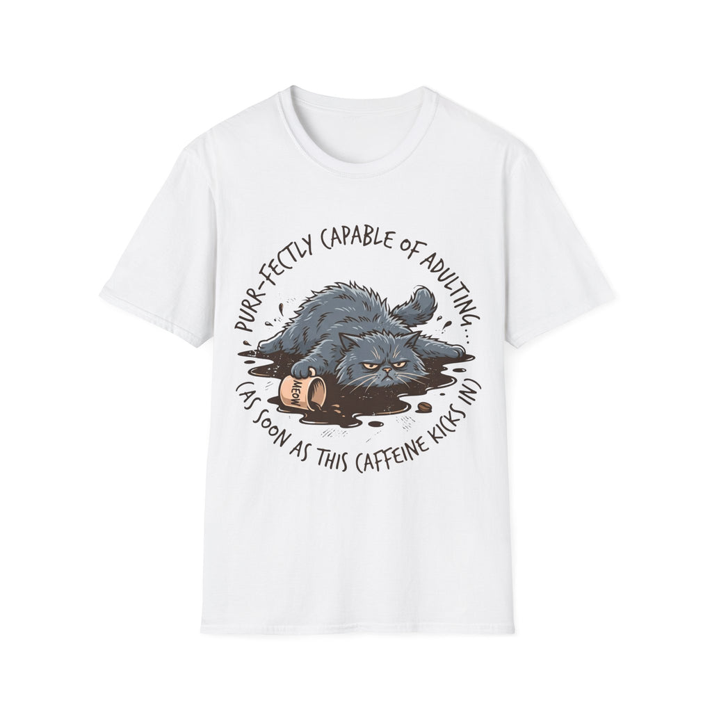 Capable of adulting (lying in coffee) T-Shirt