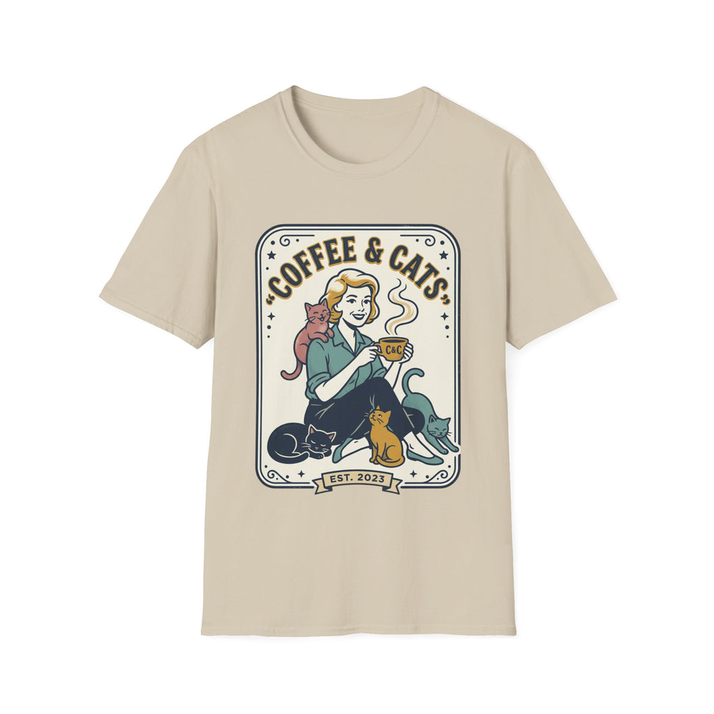Coffee and Cats T-Shirt