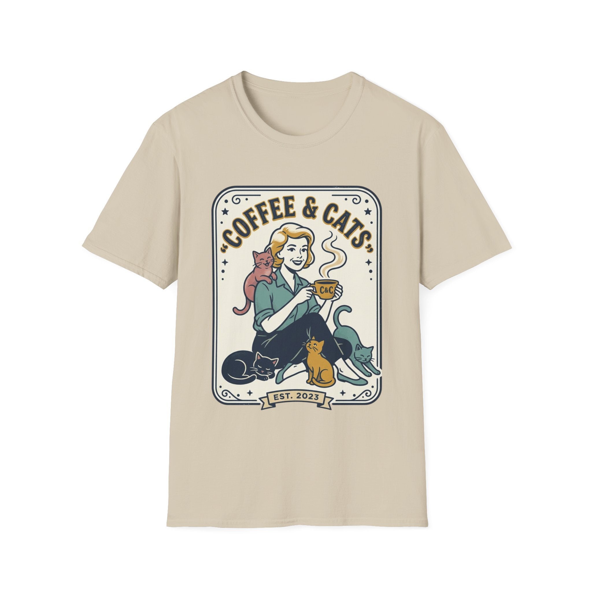 Coffee and Cats T-Shirt