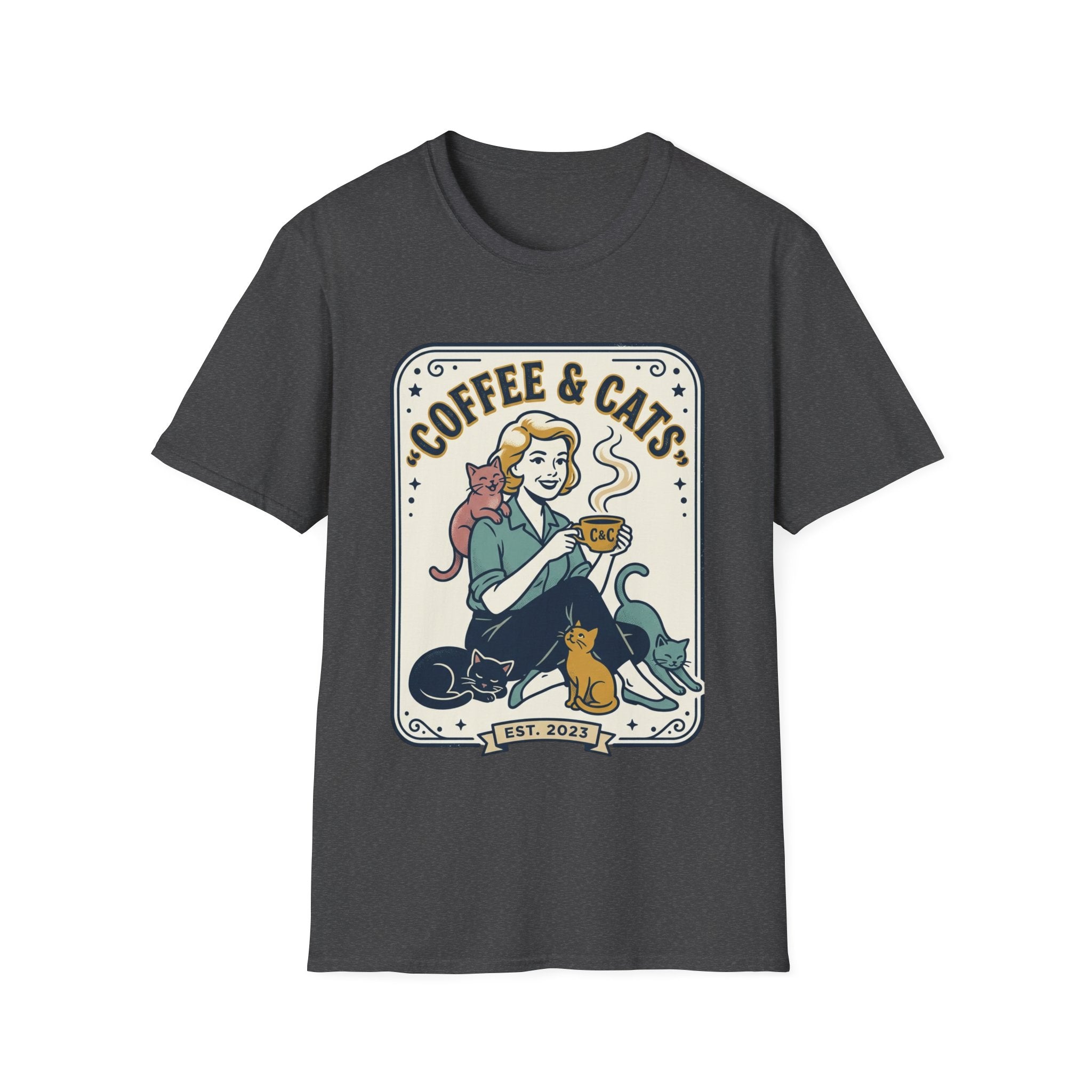 Coffee and Cats T-Shirt