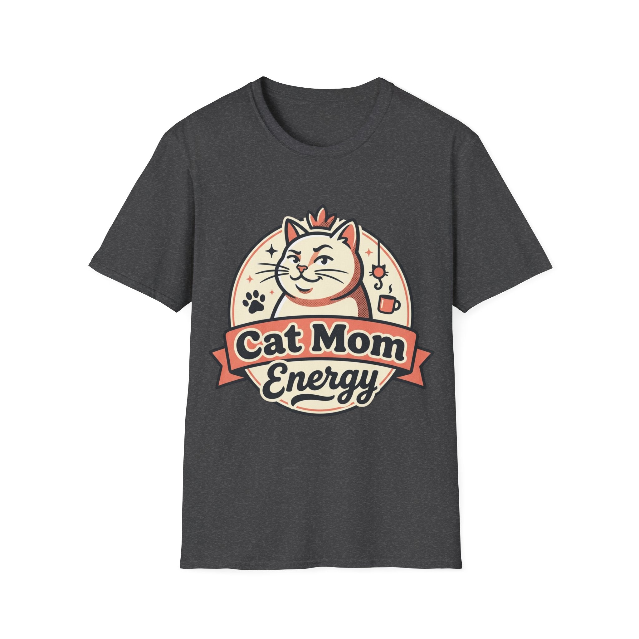 Cat Mom Energy T-Shirt