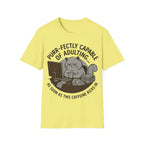 Capable of adulting (sitting at desk) T-Shirt