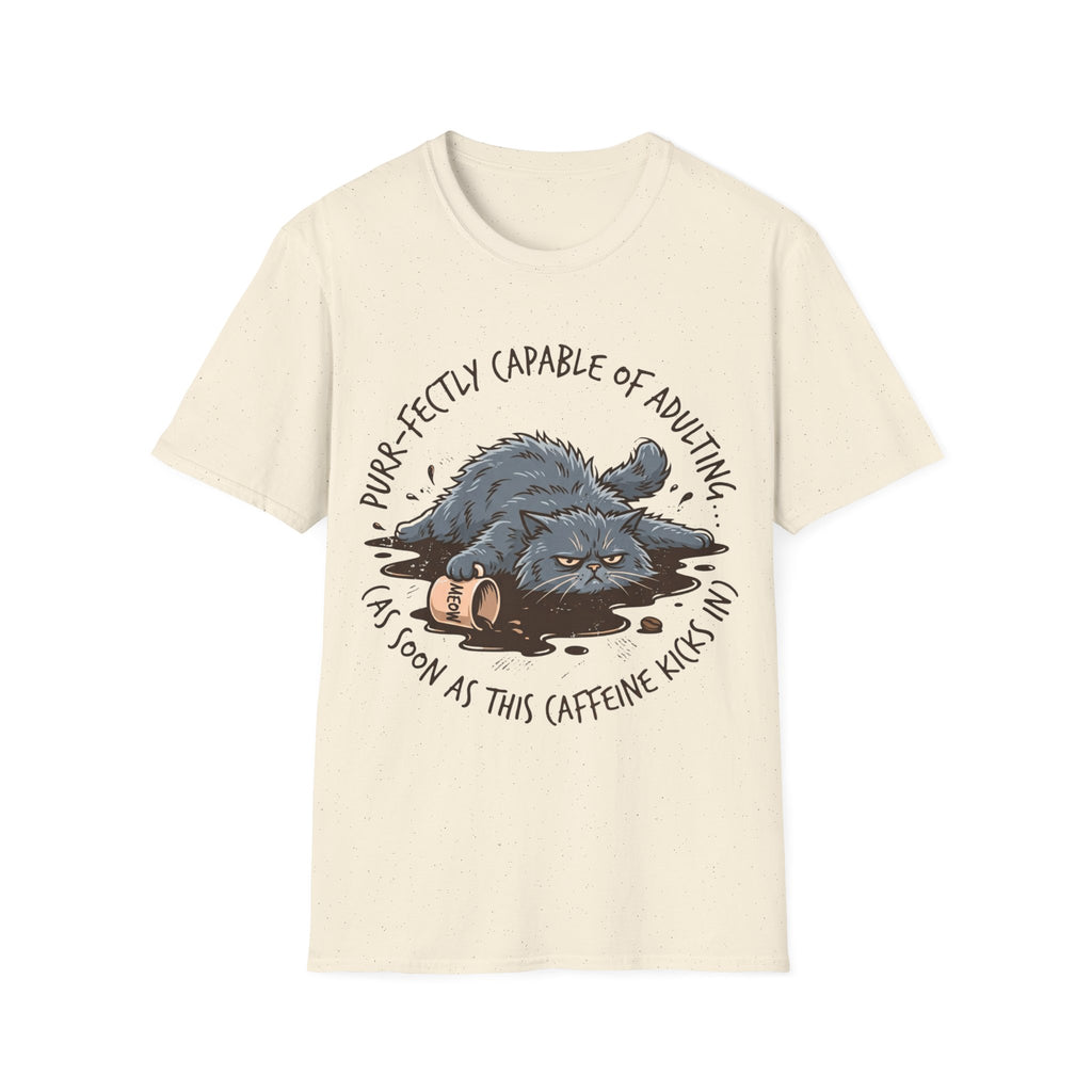 Capable of adulting (lying in coffee) T-Shirt