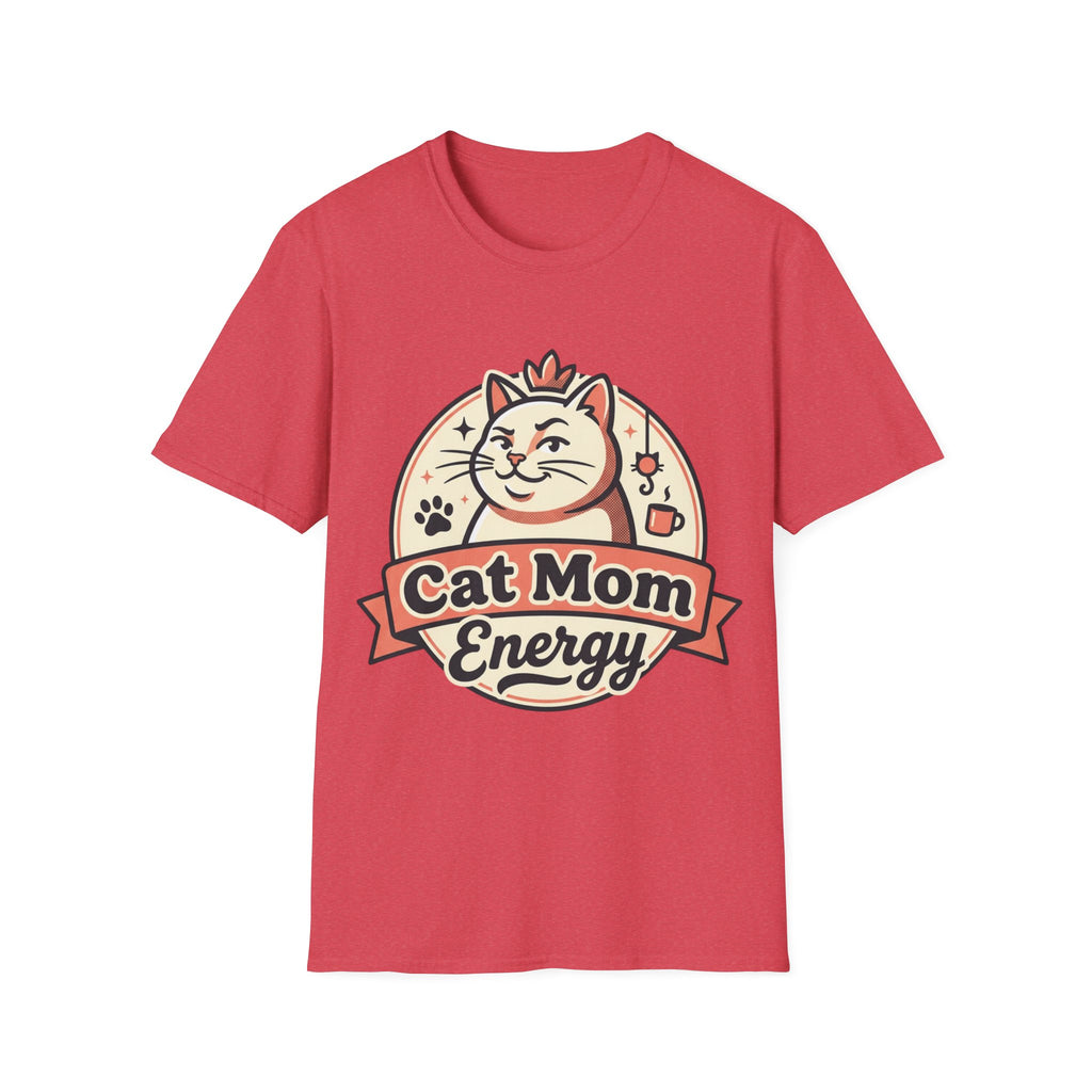 Cat Mom Energy T-Shirt