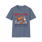 Game Over (cat & coffee) T-Shirt
