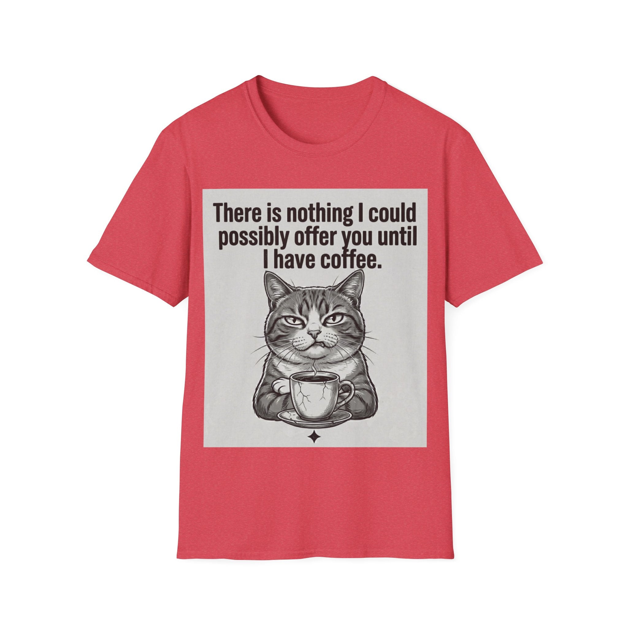 Nothing I could possibly offer you until I have coffee T-Shirt