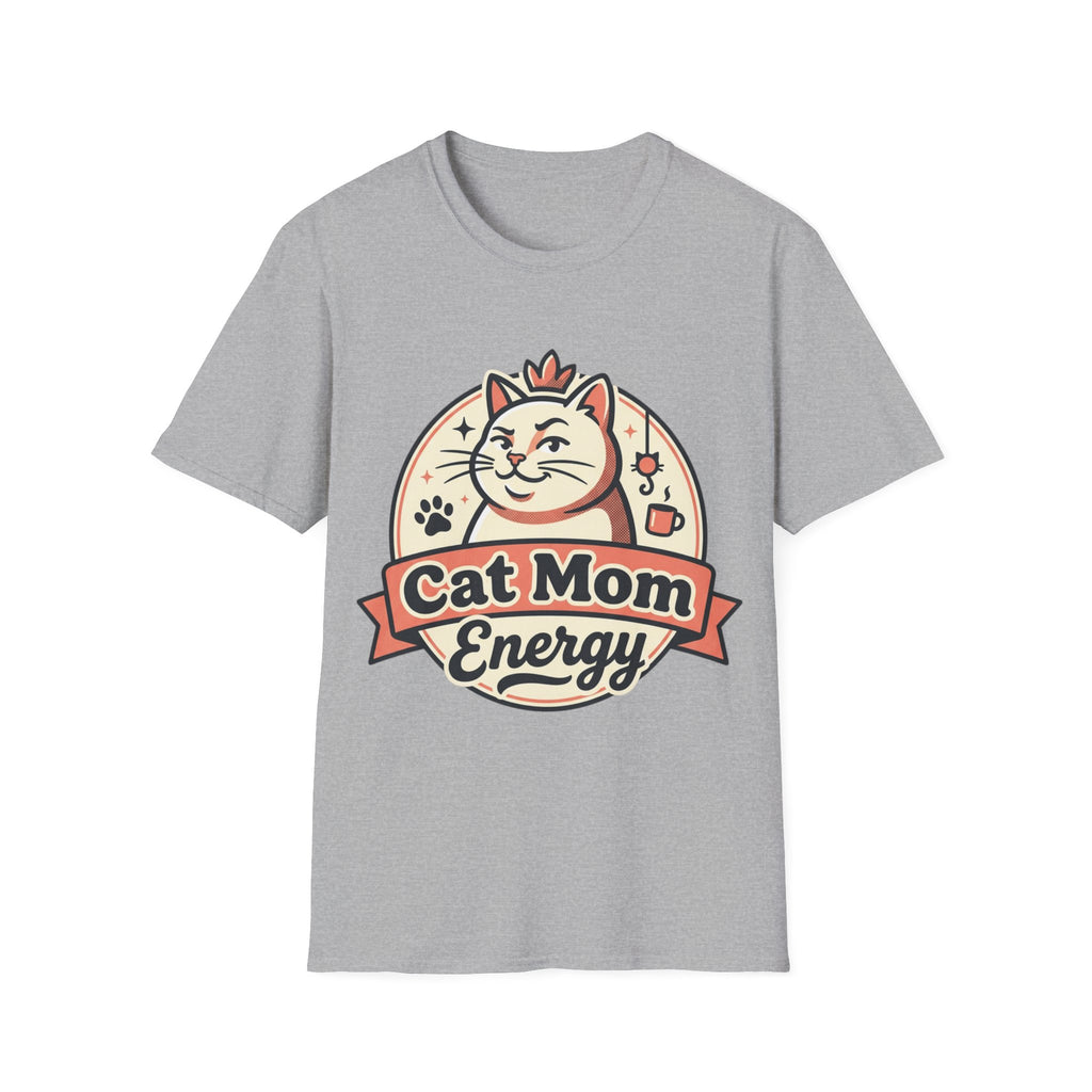 Cat Mom Energy T-Shirt