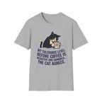 My Tolerance Level Before Coffee is...T-Shirt