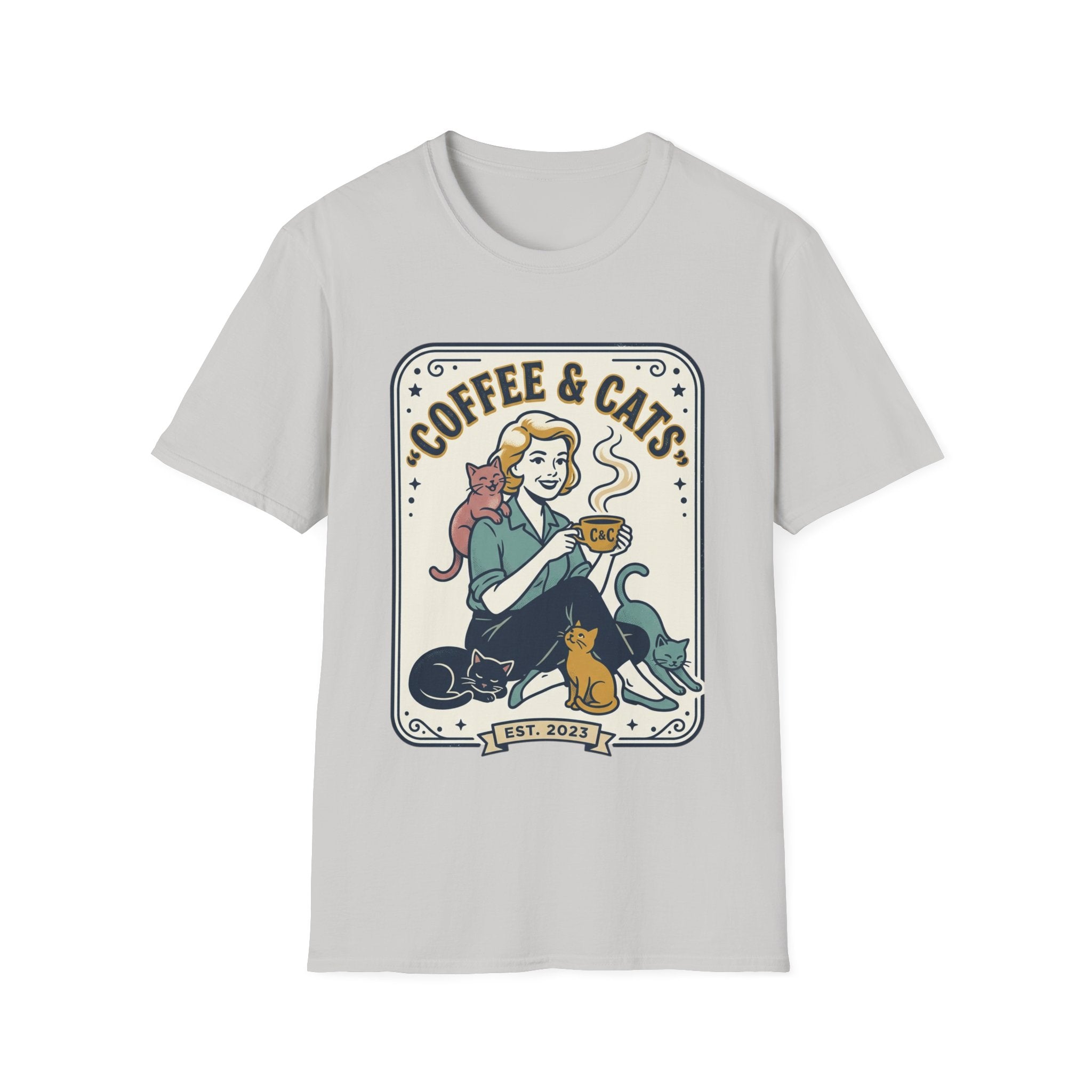 Coffee and Cats T-Shirt