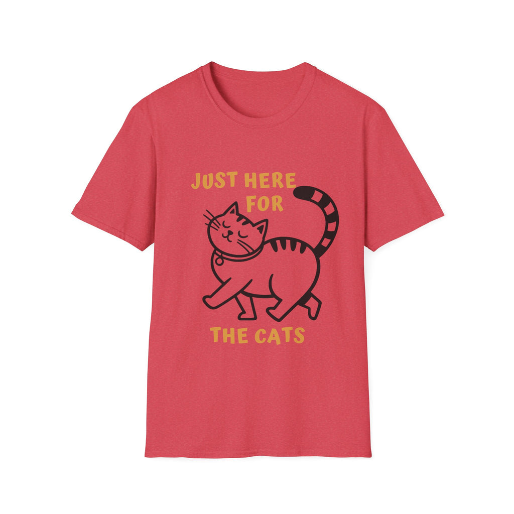 Just here for the Cats T-Shirt