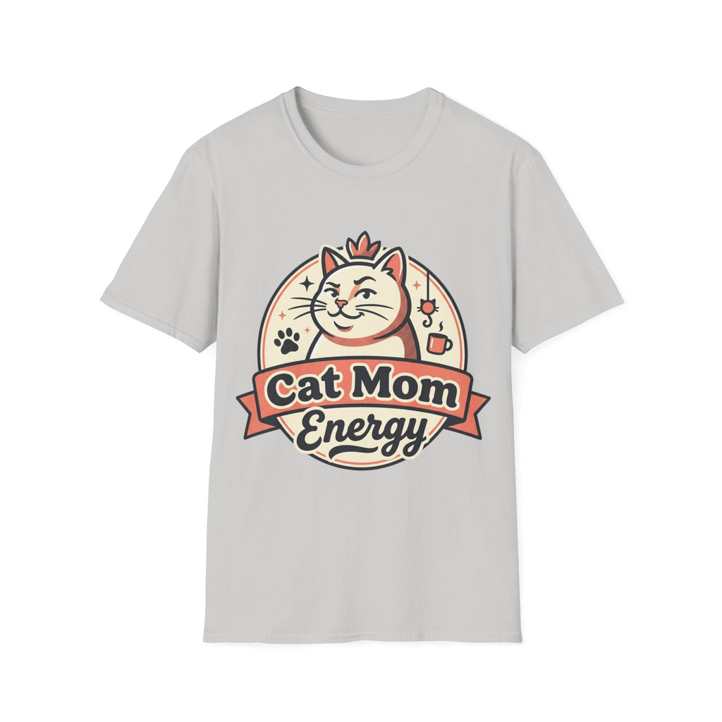 Cat Mom Energy T-Shirt