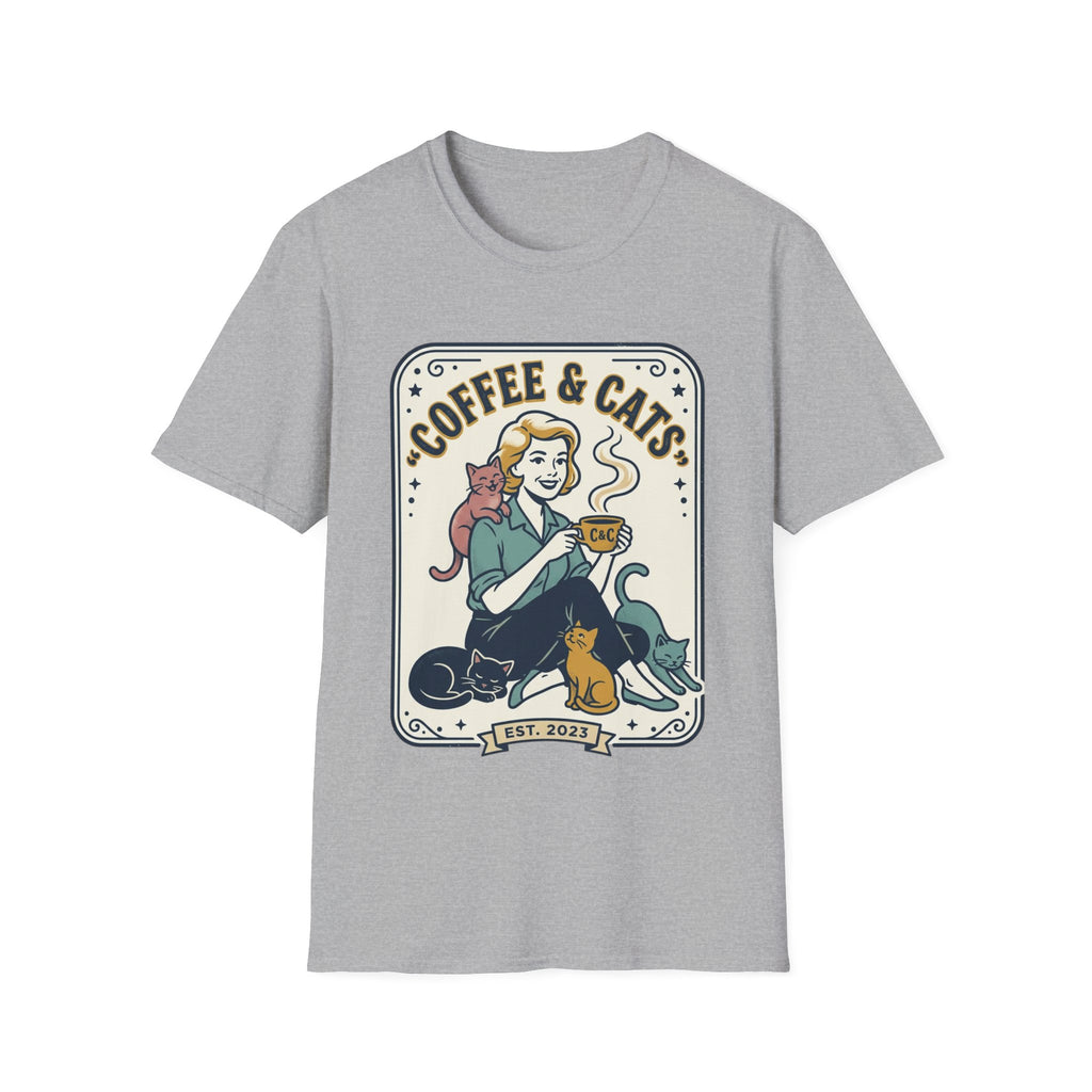 Coffee and Cats T-Shirt