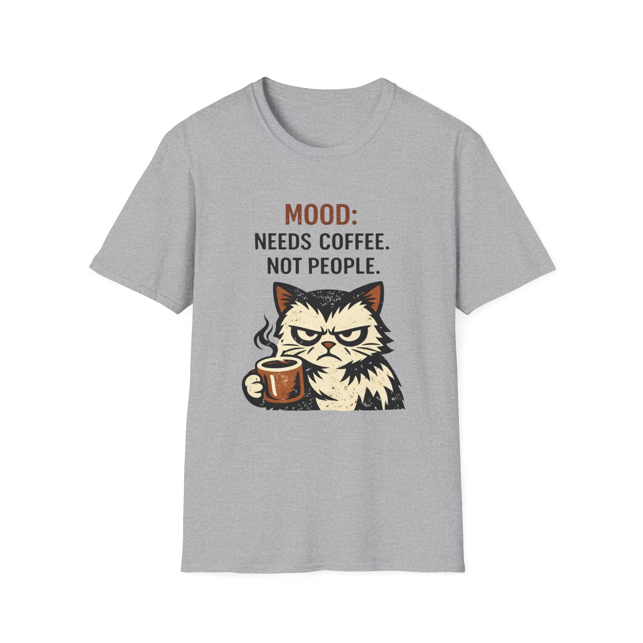 Mood: Need Coffee, Not People T-Shirt
