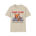 Game Over (cat & coffee) T-Shirt